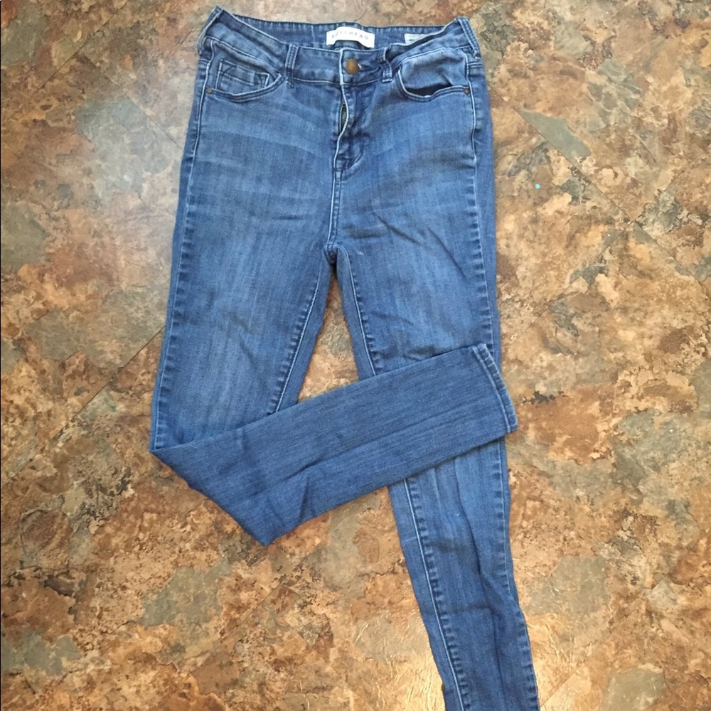 Bullhead - high rise skinniest jeans